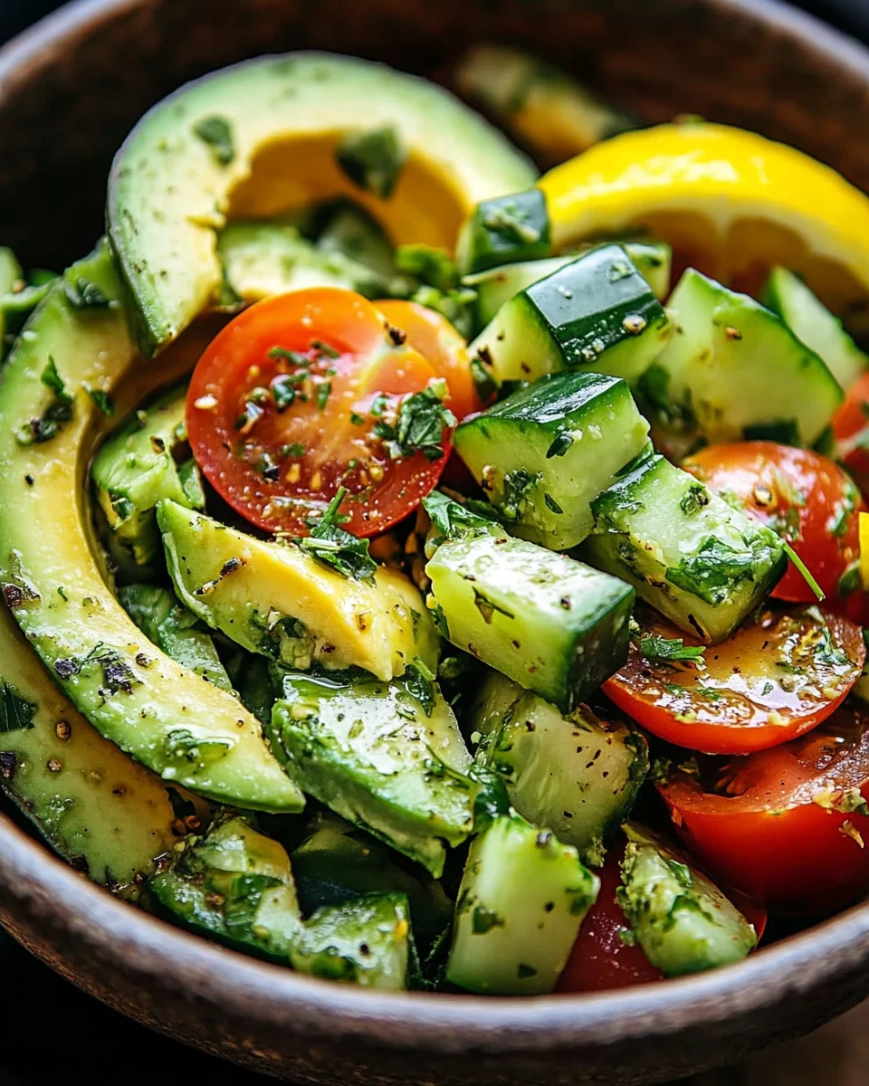 Salade Fraîche à l'Avocat en 10 Minutes : la Recette Facile, Saine et Délicieuse