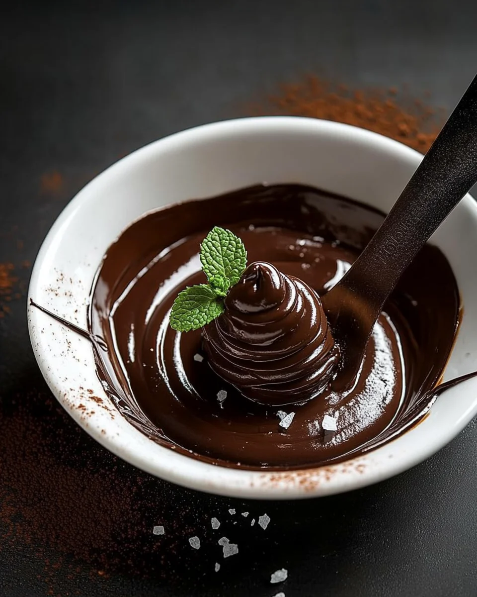 sauce au chocolat