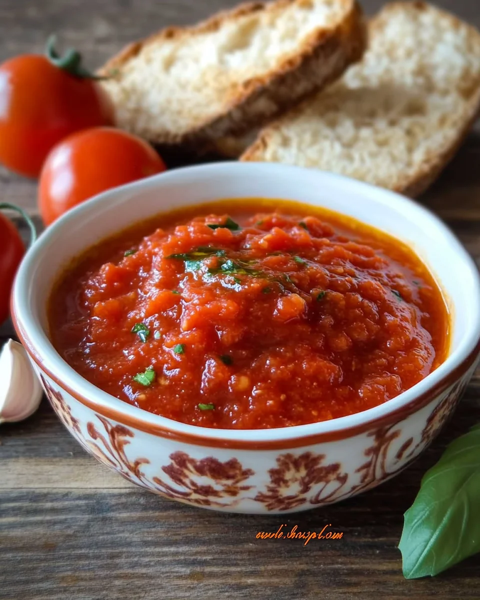 sauce tomate italienne
