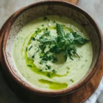 Sauce yaourt aux herbes {persil plat, menthe, ciboulette}