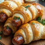 Saucisses Feuilletées aux Croissants : La Recette Facile et Gourmande