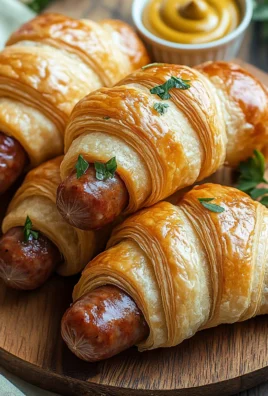 Saucisses Feuilletées aux Croissants : La Recette Facile et Gourmande