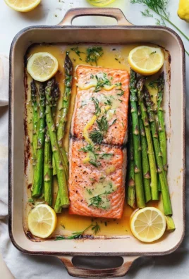 Saumon et Asperges au Four (Recette Facile en 20 Minutes)