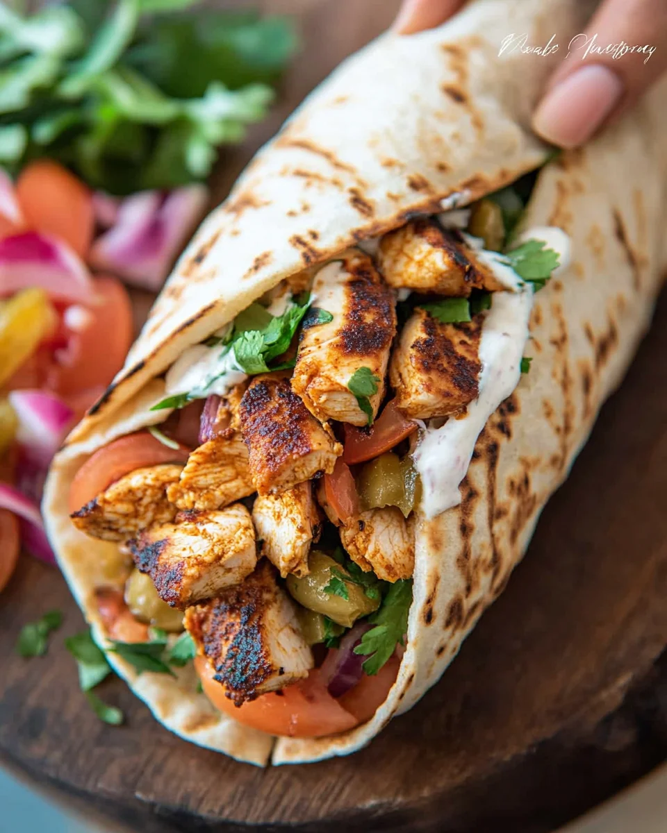 Shawarma au poulet HYPER FACILE
