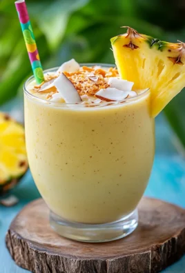 Smoothie Ananas Coco : la recette tropicale ultra crémeuse prête en 5 minutes