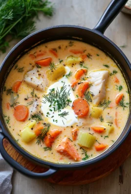 Soupe de poisson suédoise (Fisksoppa)