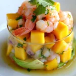 Tartar de Mango, Camarones y Aguacate