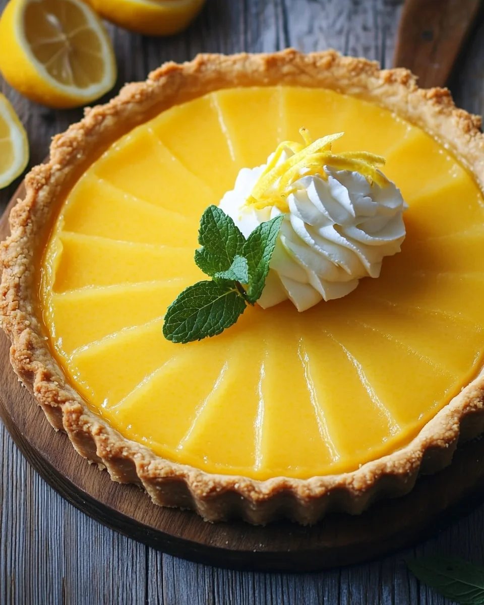 Tarte au Citron Facile