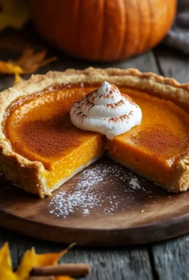 Tarte sucrée à la citrouille