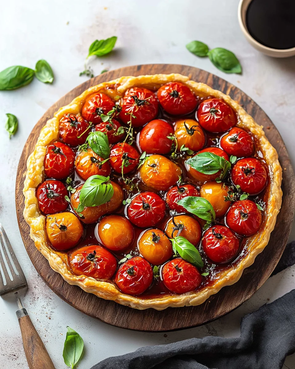 Tarte Tatin aux Tomates