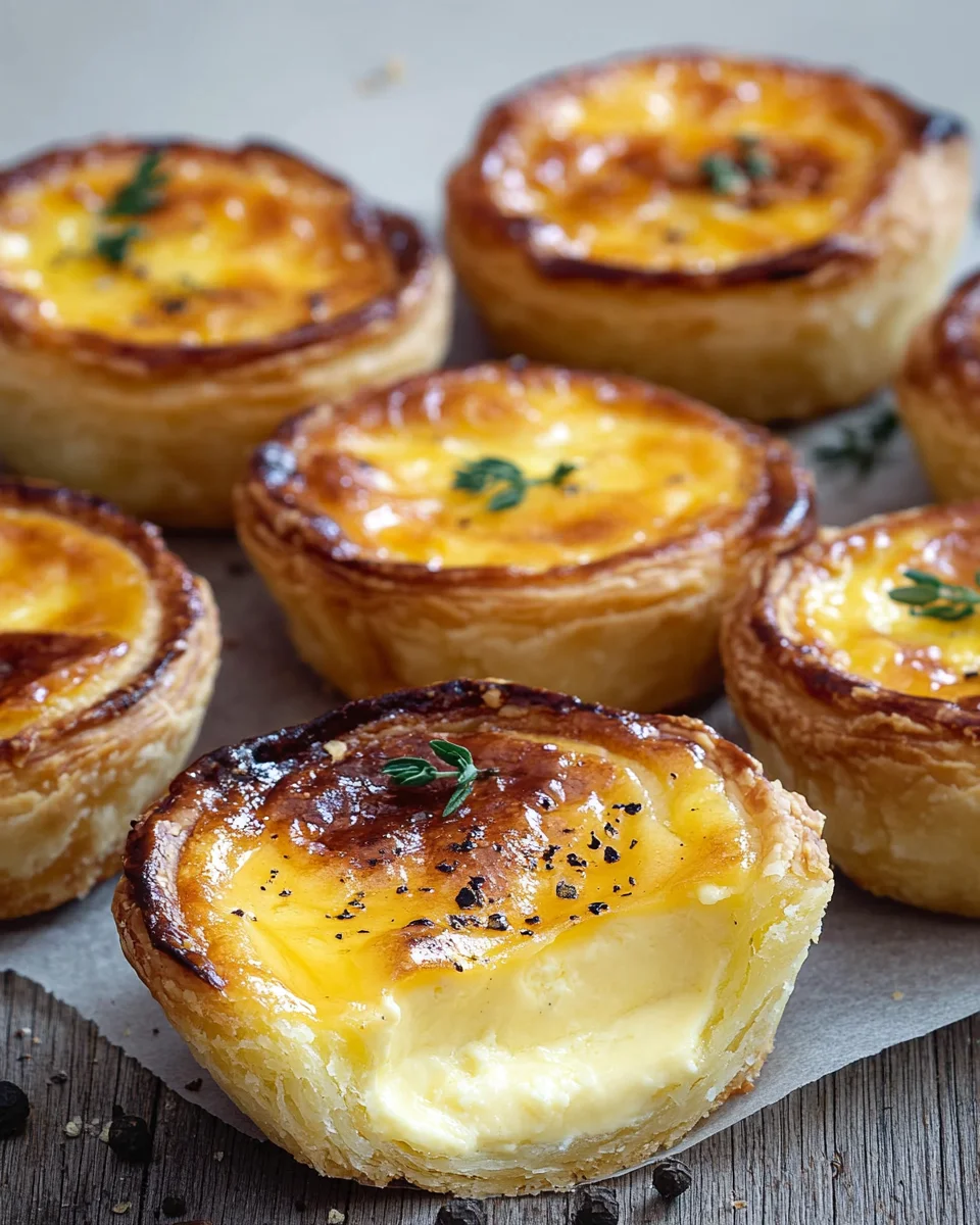 Tartelettes au Fromage Coulant