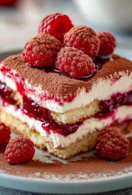 Tiramisu aux Framboises – Recette Facile, Crémeuse et Gourmande