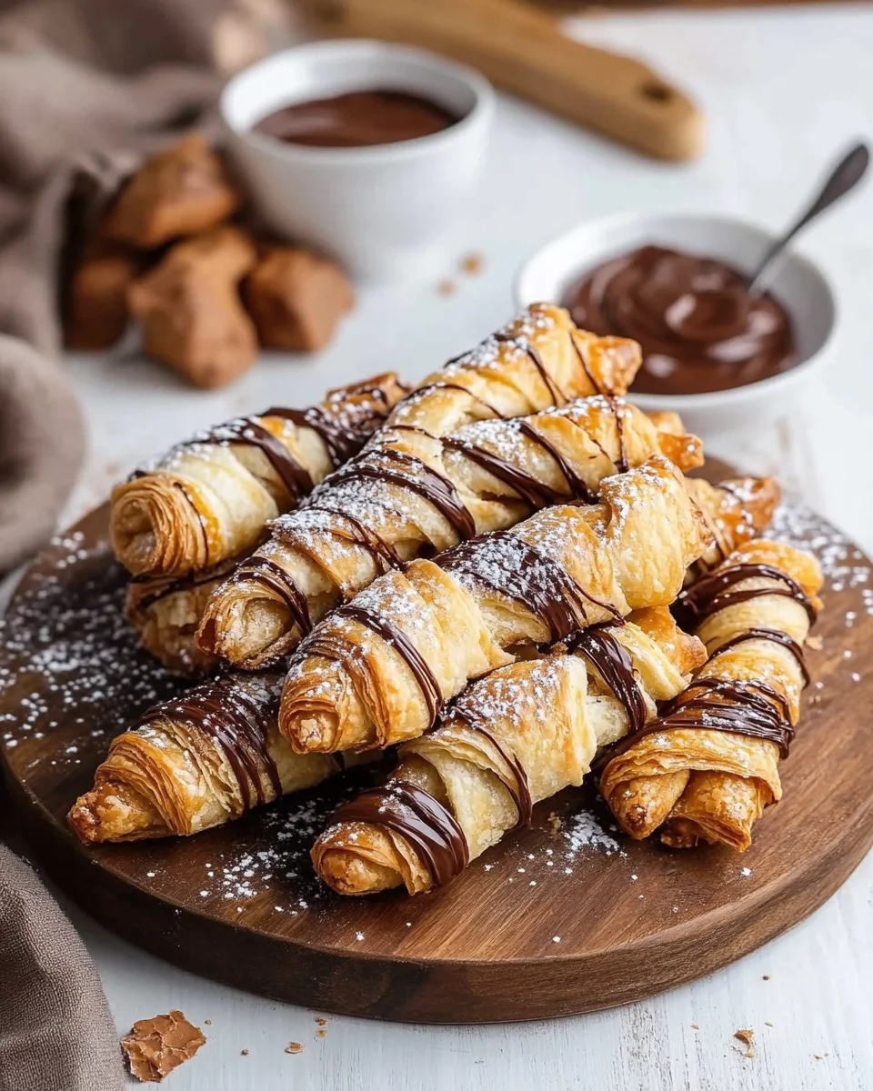 Torsades Feuilletées au Nutella