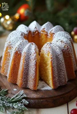 Un gâteau moelleux inspiré du célèbre pandoro italien