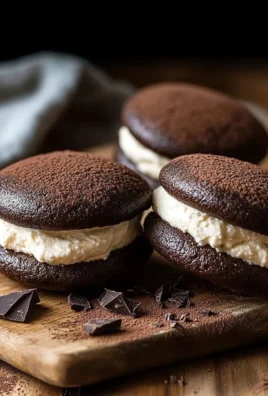 whoppies au chocolat et mascarpone